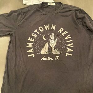 Jamestown provision company Huckberry forty five coyote t shirt